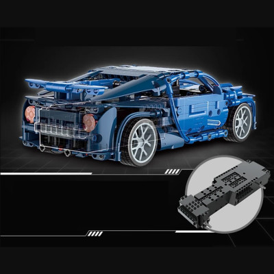 Đồ chơi - Bộ đồ chơi xếp hình mô hình siêu xe Phantom có điều khiển từ xa 54005 - QMAN