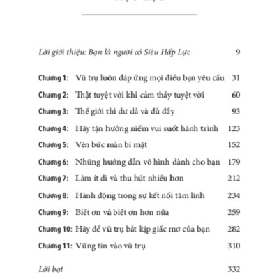 Siêu Hấp Lực - Bí Quyết Thu Hút Bất Cứ Thứ Gì Bạn Muốn