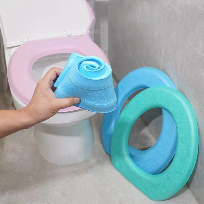 [KoSuyTu] Miếng Lót Bồn Cầu Xốp EVA Giữ Ấm Mùa Đông - KT 42x38cm - Không Thấm Nước, Dễ Vệ Sinh 