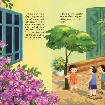 Chú Sẻ Con Và Bông Hoa Bằng Lăng (Những Truyện Hay Viết Cho Thiếu Nhi - Phiên Bản Sách Tranh)