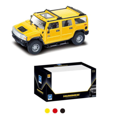 GOUKAI - 866-82431 Mô hình xe ô tô HUMMER FRICTION CAR tỷ lệ 1:24 (KT 30x13.5x15cm)