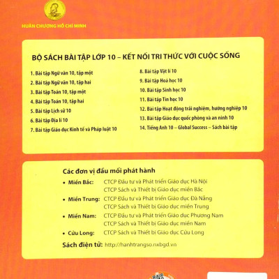 Sách Giáo Khoa Bài Tập Toán 10 - Tập 2 (Kết Nối) (Chuẩn)