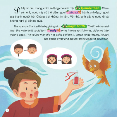 Truyện Cổ Tích Việt Nam (Song Ngữ Việt-Anh) - Ai Mua Hành Tôi