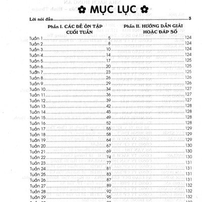 GIÚP EM GIỎI TOÁN LỚP 3 - VỞ ÔN TẬP CUỐI TUẦN (DÙNG CHUNG CHO CÁC BỘ SGK HIỆN HÀNH)