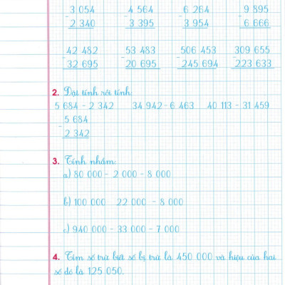 Vở Ô Li Bài Tập Toán Lớp 4 - Quyển 2 (Biên Soạn Theo Chương Trình SGK Chân Trời Sáng Tạo) _HA