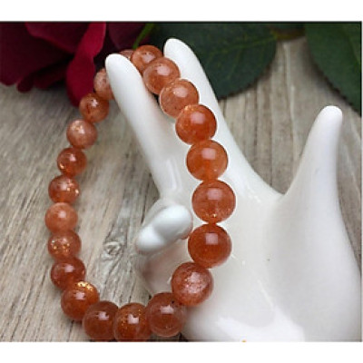 Vòng tay phong thủy đá mặt trời 10li