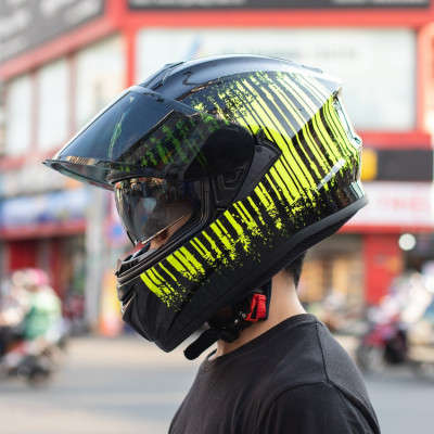 MŨ BẢO HIỂM FULLFACE YOHE 981 (MÀU TEM) - GARA20