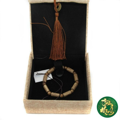 Vòng Tay Trầm Hường ️Trầm Tốc Kiến ️ Vòng Đốt Trúc, Hạt Nhỏ Trụ Trầm Thiên Nhiên. Siêu Xin Sò.