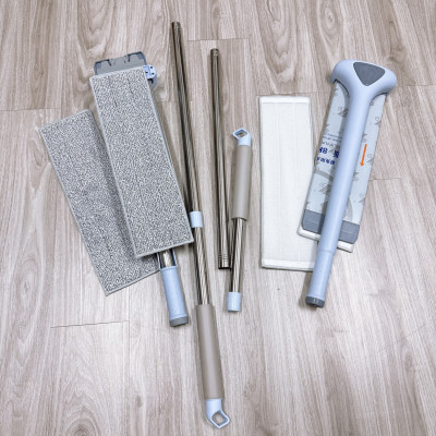 Cây Lau Nhà Vắt Phẳng Xanh 42cm