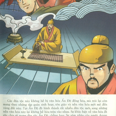 Lược Sử Thế Giới Bằng Tranh, Tập 3: Ấn Độ Và Trung Quốc Cổ Đại (Bản in màu - Tái bản 2023)