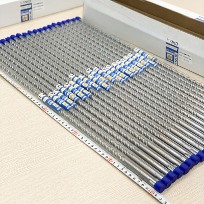 Phi Ø 12 dài 600mm 60cm mũi khoan bê tông SDS xuyên tường đầu thập 4 cạnh KYNKO MKBTXT- 12600