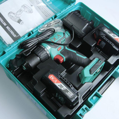 MÁY KHOAN ĐỤC KHÔNG CHỔI THAN DÙNG PIN 20V/2AH*2 DCA ADJZ05-13AM - HÀNG CHÍNH HÃNG