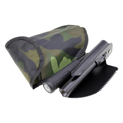 Xẻng Đi Phượt Đa Năng - Đen