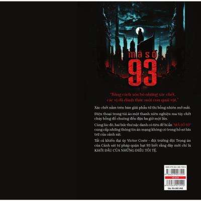 Sách - Mã Số 93 - Olivier Norek - NXB Phụ Nữ