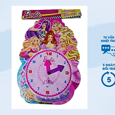 Barbie Đồng Hồ Xinh - Dành Cho Bé Từ 3 - 6 Tuổi 