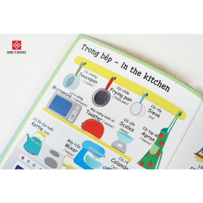 Sách - Cuốn Sách Từ Vựng Đầu Tiên Của Tôi - My First Word Book - Caroline Young - Đinh Tị Books