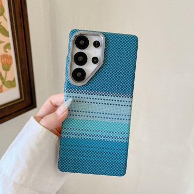 Ốp Lưng Từ Tính Cho Samsung Galaxy S25 Ultra Họa Tiết Thổ Cẩm Nhựa Cứng - BUM STORE GALAXY CASE