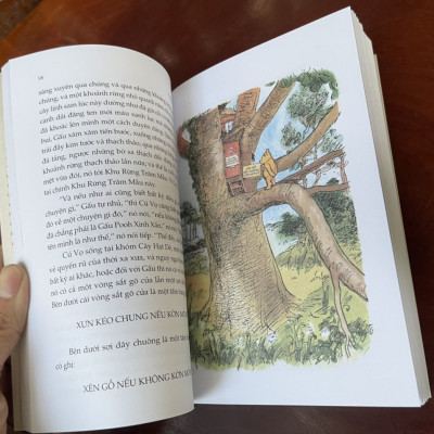 GẤU POOH XINH XẮN – IN MÀU TOÀN BỘ – NHÃ NAM