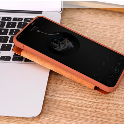 Bao da dành cho SamSung Galaxy S24 Fe hiệu Nillkin QIN - Hàng nhập khẩu