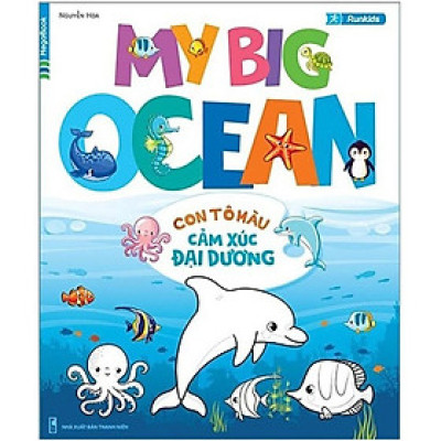 Sách - My Big Ocean - Con Tô Màu Cảm Xúc Đại Dương - Megabook