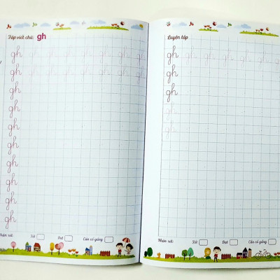 Hành trang cho bé chuẩn bị vào lớp 1 - Bộ vở Luyện đọc - Bé học toán và Luyện viết