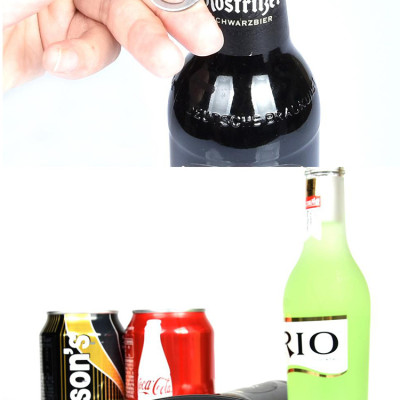 Dụng cụ mở nắp lon bia,khui chai bia cao cấp 2 trong 1 bằng Inox tiện dụng