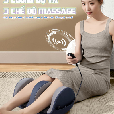 Máy massage bàn chân và bắp chân cải tiến mới Nikio NK-183 - Sử dụng pin sạc