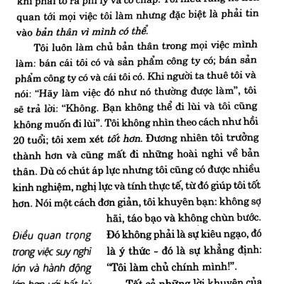Nghĩ Lớn Hành Động Lớn Hơn