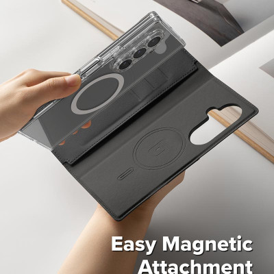 Ví từ tính RINGKE Folio Grip Wallet Magnetic cho Samsung Galaxy Z Fold 7 - Hàng Chính Hãng