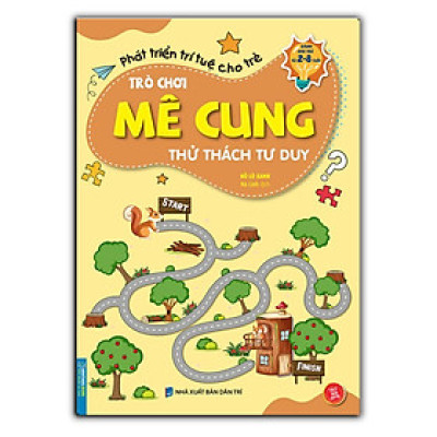 Sách - Trò Chơi Mê Cung - Thử Thách Tư Duy 2 - 8 Tuổi - Minh Thắng
