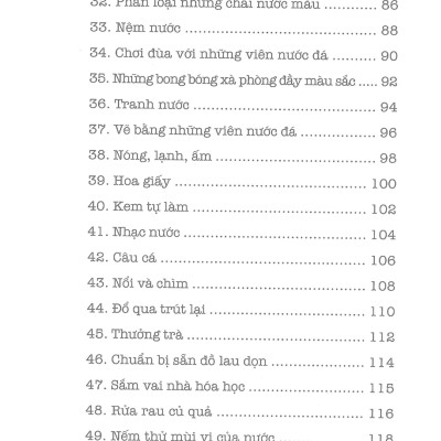 Cuộc Phiêu Lưu Với Nước - 100 Hoạt Động Với Nước Giúp Con Trải Nghiệm Và Khám Phá