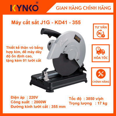 Máy cắt sắt Kynko J1G- KD41 -355 # 6411 chính hãng