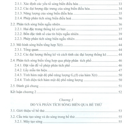 Xử Lý Tín Hiệu Ngẫu Nhiên - Áp Dụng Cho Bài Toán Phân Tích Sóng Biển Và Ứng Dụng - TS. Đào Quang Thủy