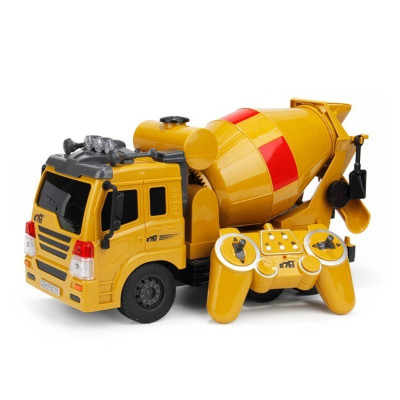 678 - 8068E Đồ chơi mô hình máy trộn bê tông điều khiển từ xa 2.4G 11 kênh (KT 55.5x20x27cm)