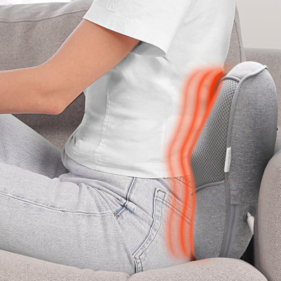 Gối massage lưng và cổ vai gáy hồng ngoại Booster Boluojun ST-1203