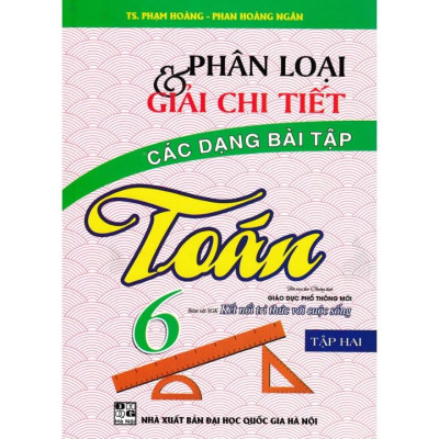 Sách - Combo Phân Loại Và Giải Chi Tiết Các Dạng Bài Tập Toán 6 (Tập 1+2 - Bám Sát SGK Kết Nối Tri Thức Với Cuộc Sống) HA-MK