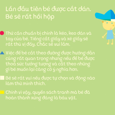 Tủ Sách Vui Để Học - Cắt Dán Dành Cho Bé Mới Bắt Đầu