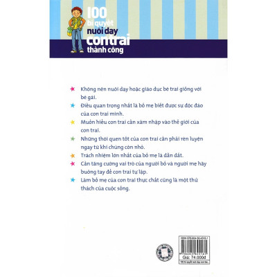 100 Bí Quyết Nuôi Dạy Con Trai Thành Công (PNu)