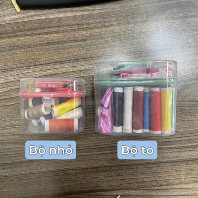 Bộ kim chỉ may vá 15 chi tiết Cicico K235, có hộp đựng kim chỉ nhỏ gọn, đầy đủ dụng cụ may vá.