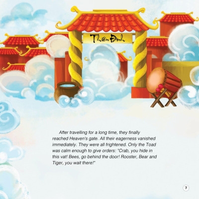 Truyện Cổ Tích Việt Nam - Cóc Kiện Trời (Song Ngữ Việt - Anh)