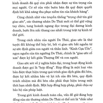 Bí Quyết Kinh Doanh Của Người Do Thái - VL