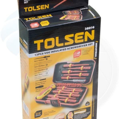 BỘ VÍT CÁCH ĐiỆN 13 CÂY TOLSEN 38016 - HÀNG CHÍNH HÃNG