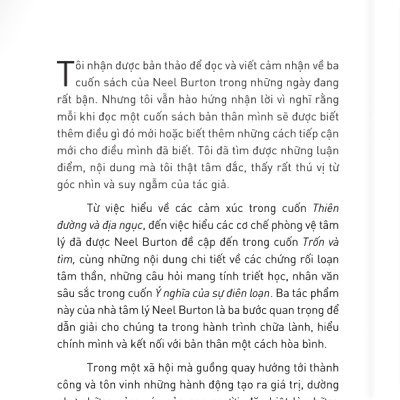 Trốn Và Tìm - Tâm Lý Học Về Sự Tự Huyễn