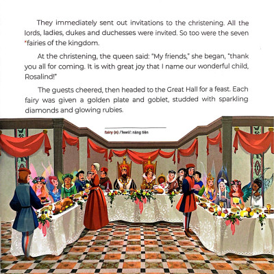 Sách - Truyện Cổ Tích Hay Nhất Thế Giới - Người Đẹp Ngủ Trong Rừng - Sleeping Beauty