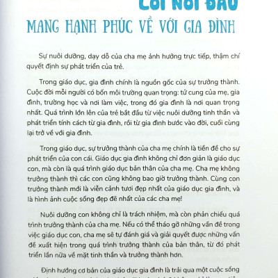 Yêu Con Như Thế Nào Là Vừa Đủ - Tâm Sự Cùng Con (Cẩm Nang Nuôi Dạy Trẻ Lớp 4)