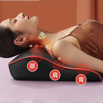 ￼Gối Massage Cổ Vai Gáy Hồng Ngoại (loại 1 ) - Máy Massage 20 Bi Cao Cấp