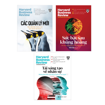 Bộ 3 Cuốn HBR OnPoint 2021: Sức Bật Sau Khủng Hoảng + Tái Sáng Tạo Về Nhân Sự + Các Nhà Quản Lý Mới