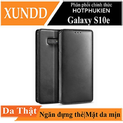 Bao da thể thao chống sốc cho Samsung Galaxy S10e hiệu XUNDD Gra Series có ngăn đựng thẻ Card ATM visit cao cấp Bảo vệ toàn diện 360 độ, Smartsleep thông minh - hàng nhập khẩu