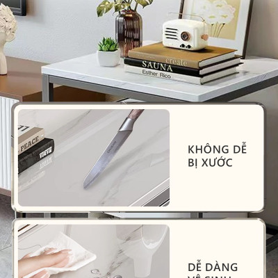 Kệ đa năng kệ để robot hút bụi trang trí phòng khách thương hiệu IGA - GM120