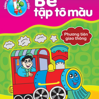 BÉ TẬP TÔ MÀU ( TÚI 8 CUỐN) 2019